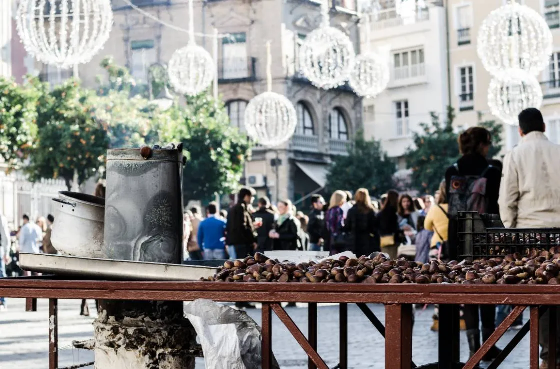 street food invernale a Siviglia
